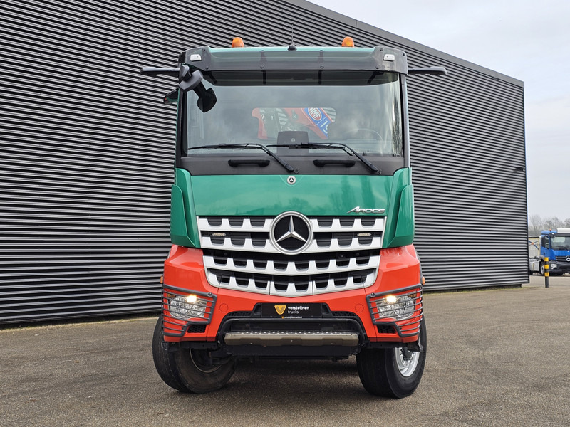 Leasing de Mercedes-Benz AROCS 4145 / 8X6 / TIPPER + HMF CRANE Mercedes-Benz AROCS 4145 / 8X6 / TIPPER + HMF CRANE: foto 10