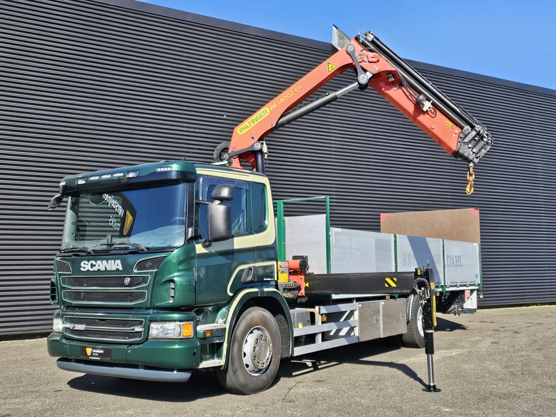 Scania P320 4x2 / PALFINGER 14 t/m - 14.6 mtr. - Camión caja abierta, Camión grúa: foto 4 Scania P320 4x2 / PALFINGER 14 t/m - 14.6 mtr. - Camión caja abierta, Camión grúa: foto 4