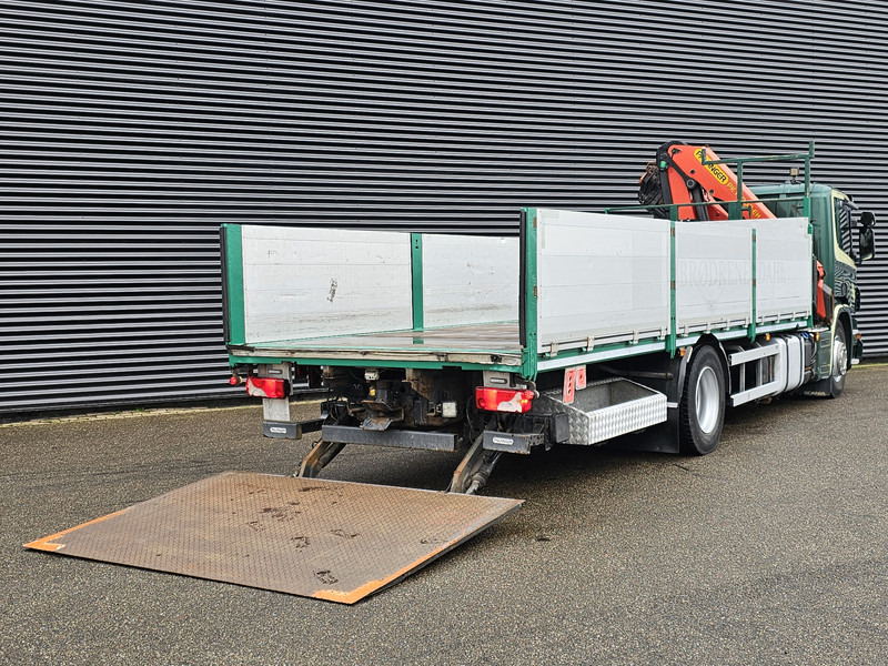 Camión caja abierta, Camión grúa Scania P320 / 4x2 / PALFINGER PK14002 / CRANE/KRAN: foto 8