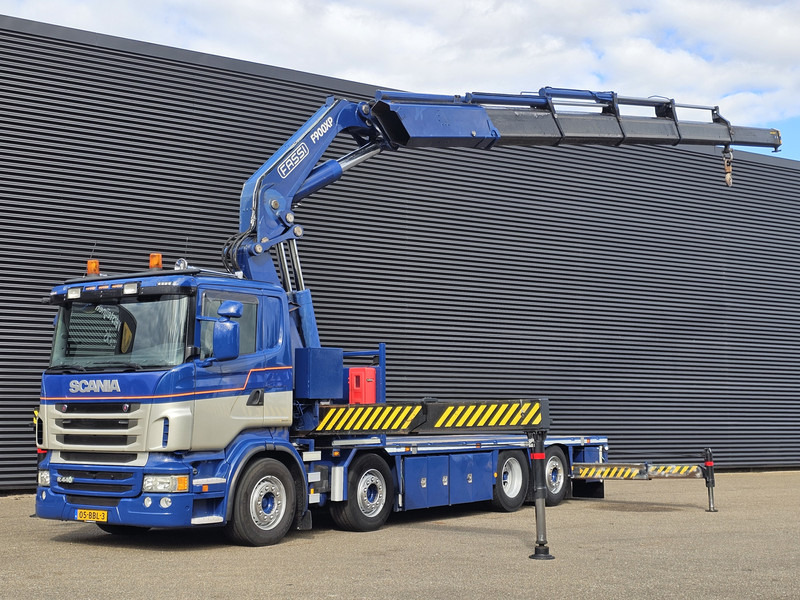 Scania R440 8x2*6 / FASSI 90 t/m CRANE / KRAN - Camión caja abierta, Camión grúa: foto 1 Scania R440 8x2*6 / FASSI 90 t/m CRANE / KRAN - Camión caja abierta, Camión grúa: foto 1