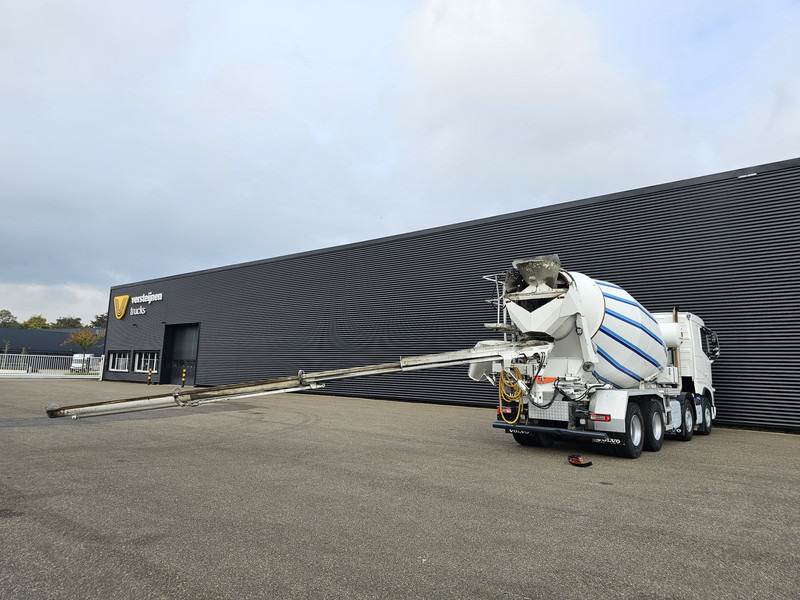 Camión hormigonera Volvo FH 540 8x4 / BOOGIE LIFT / 10m3 PUTZMEISTER - CONCRETE-MIXER / BETON-MISCHER: foto 10