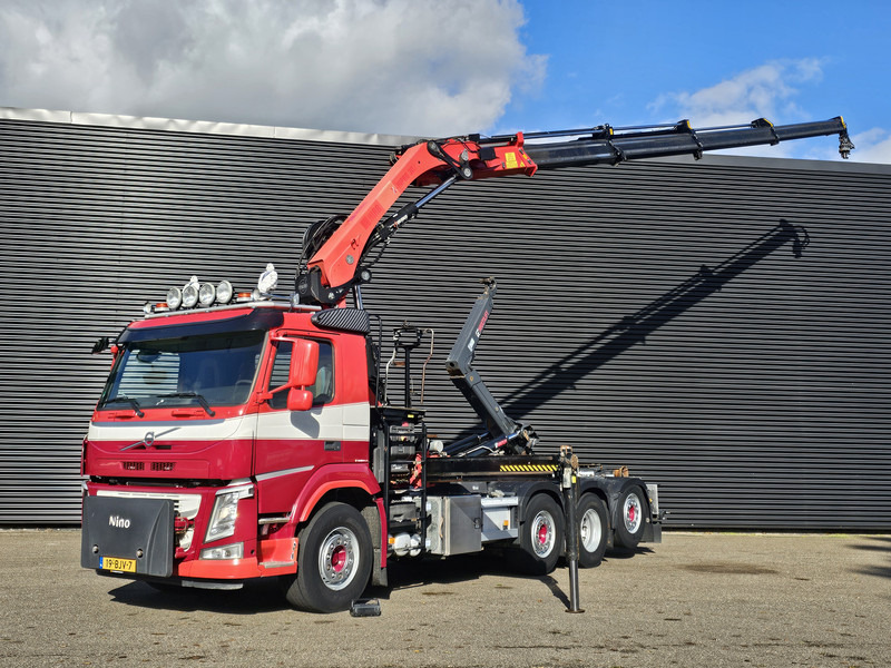 Volvo FM 420 8x2 / HIAB HOOKLIFT + 30 t/m CRANE - KRAN - Camión multibasculante, Camión grúa: foto 1 Volvo FM 420 8x2 / HIAB HOOKLIFT + 30 t/m CRANE - KRAN - Camión multibasculante, Camión grúa: foto 1