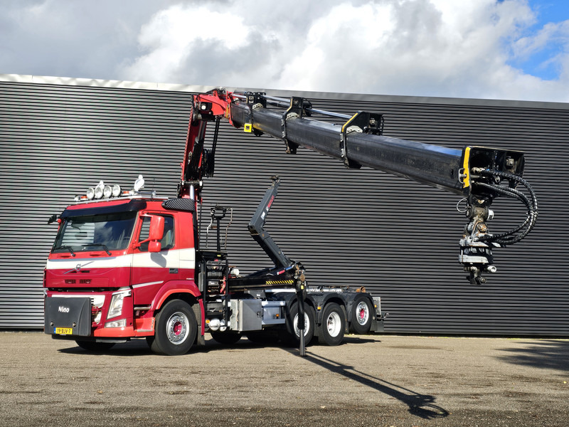 Volvo FM 420 8x2 / HIAB HOOKLIFT + 30 t/m CRANE - KRAN - Camión multibasculante, Camión grúa: foto 3 Volvo FM 420 8x2 / HIAB HOOKLIFT + 30 t/m CRANE - KRAN - Camión multibasculante, Camión grúa: foto 3
