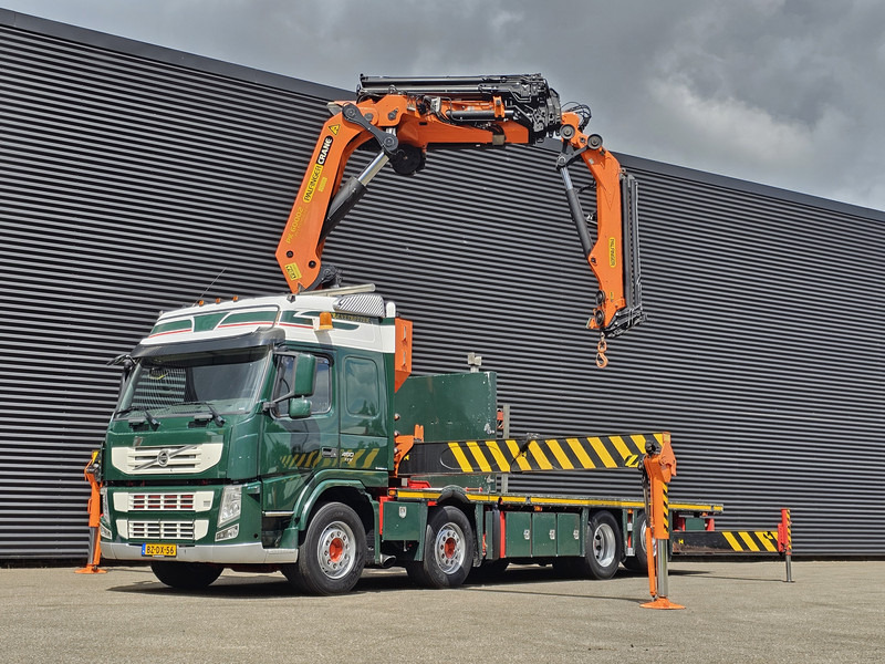 Volvo FM 460 8X2 / PALFINGER PK60002 /JIB / WINCH - Camión caja abierta, Camión grúa: foto 2 Volvo FM 460 8X2 / PALFINGER PK60002 /JIB / WINCH - Camión caja abierta, Camión grúa: foto 2