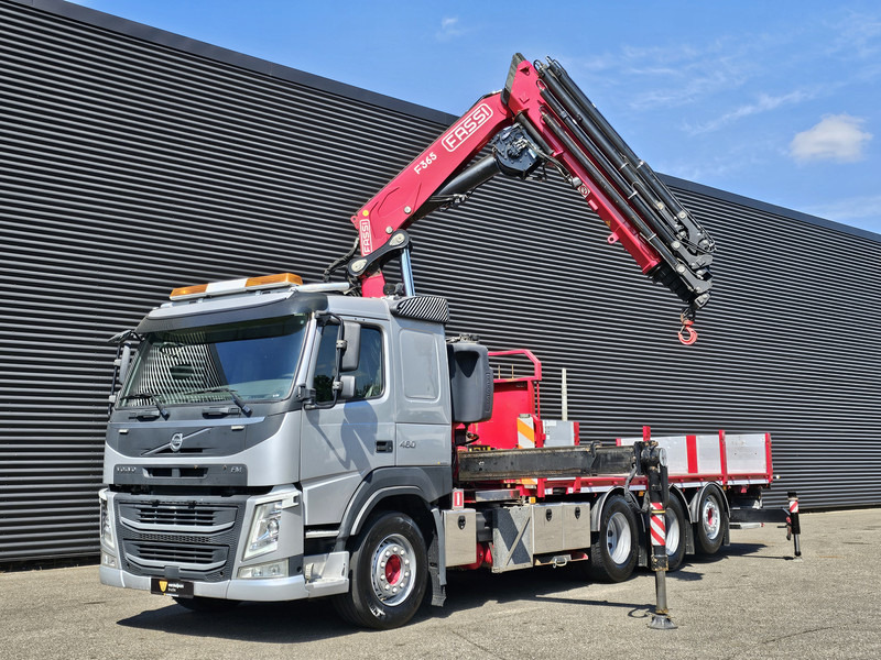 Volvo FM 460 8x4-4 / FASSI 36.5 t/m -8 x EXTENSION + WINCH - Camión grúa: foto 5 Volvo FM 460 8x4-4 / FASSI 36.5 t/m -8 x EXTENSION + WINCH - Camión grúa: foto 5