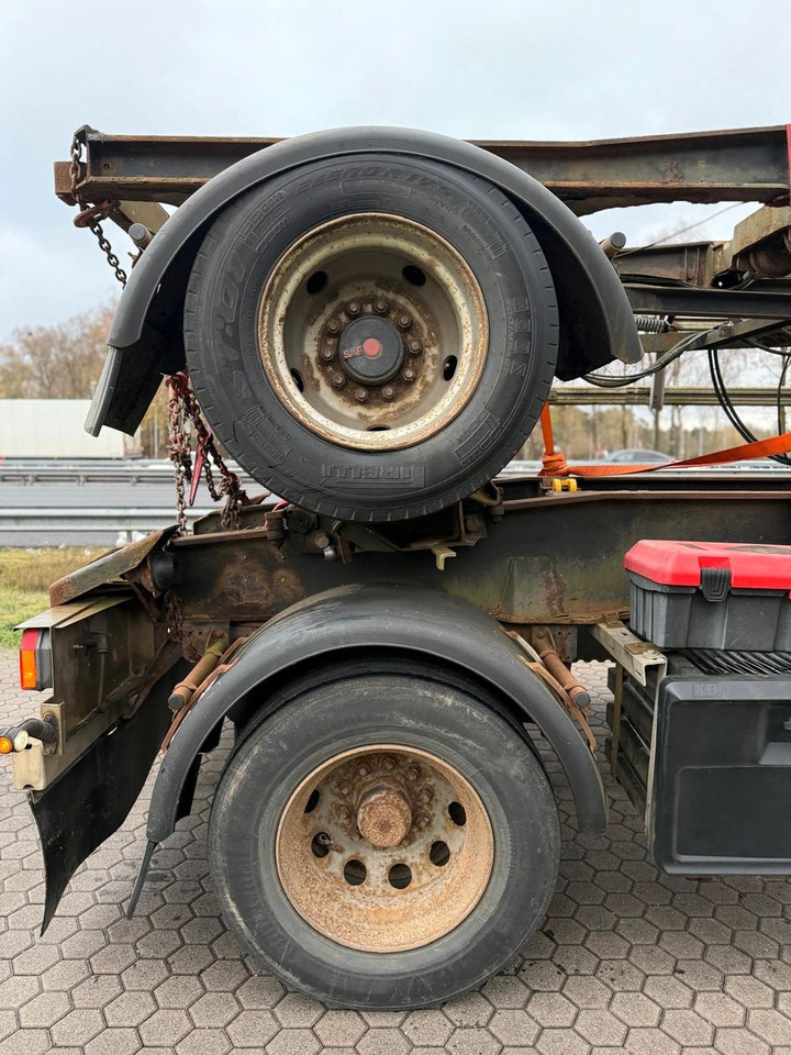 Remolque multilift/ Portacontenedores de cadenas Hüffermann HSA 18.70 Schlittenabroller Containeranhänger 2x: foto 10 Remolque multilift/ Portacontenedores de cadenas Hüffermann HSA 18.70 Schlittenabroller Containeranhänger 2x: foto 10