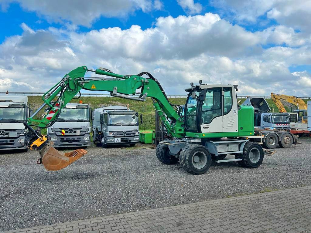 Liebherr A 912 Compact 3X Löffel 3 X Buckets - Excavadora de ruedas: foto 1 Liebherr A 912 Compact 3X Löffel 3 X Buckets - Excavadora de ruedas: foto 1
