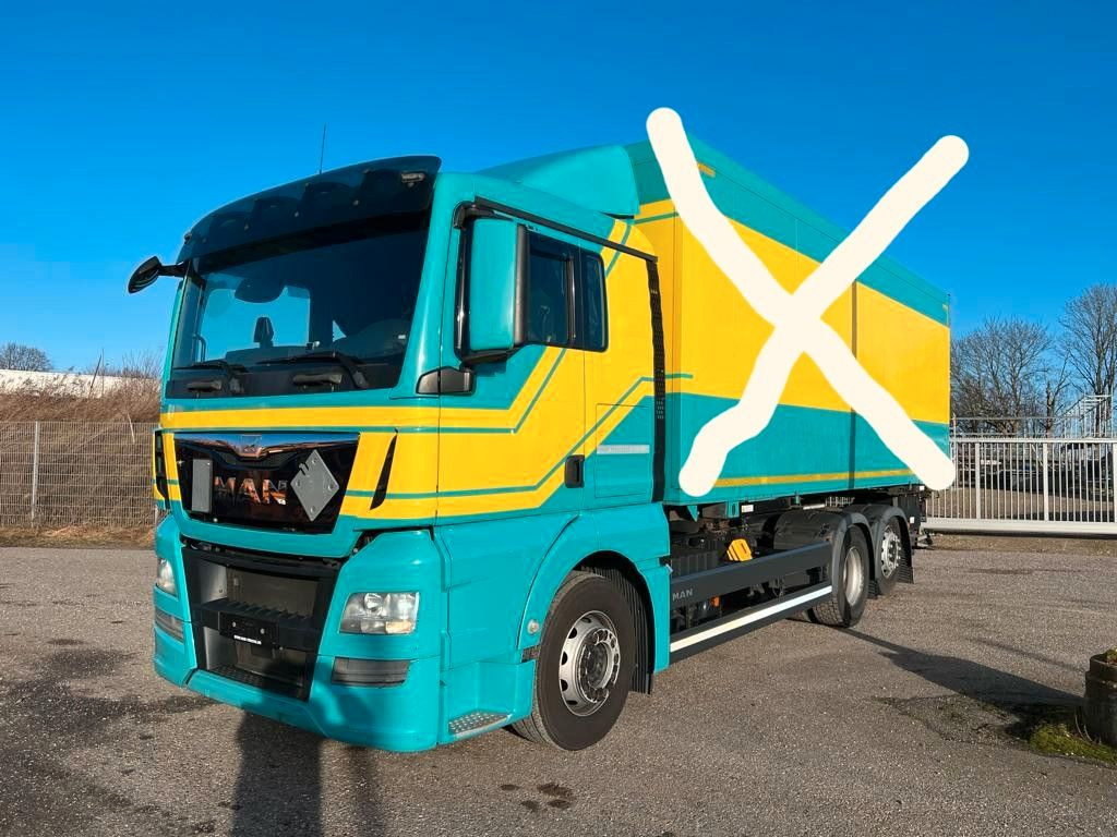 MAN 26.400 6x2 BDF | AC | Navi | Tip Top Zustand! MAN 26.400 6x2 BDF | AC | Navi | Tip Top Zustand! - Camión portacontenedore/ Intercambiable: foto 1 MAN 26.400 6x2 BDF | AC | Navi | Tip Top Zustand! MAN 26.400 6x2 BDF | AC | Navi | Tip Top Zustand! - Camión portacontenedore/ Intercambiable: foto 1