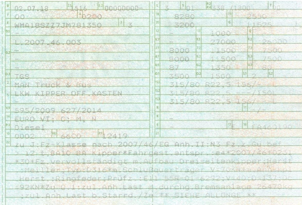 MAN 26.460 6x2 Meiller 3S. Retarder Top Zustand - Camión volquete: foto 4 MAN 26.460 6x2 Meiller 3S. Retarder Top Zustand - Camión volquete: foto 4