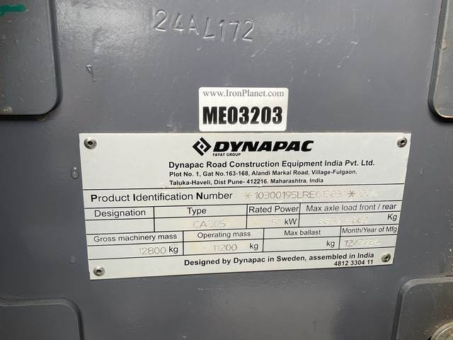 Dynapac CA305 - Compactador: foto 5 Dynapac CA305 - Compactador: foto 5