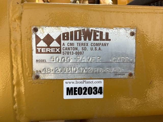 Terex/Bid-Well 5000 - Extendedora de encofrado deslizante: foto 5 Terex/Bid-Well 5000 - Extendedora de encofrado deslizante: foto 5