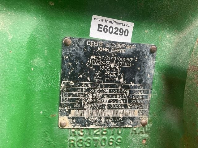 John Deere 8345R - Tractor: foto 5 John Deere 8345R - Tractor: foto 5