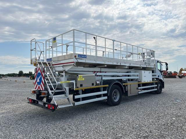 Iveco Eurocargo 180E25 - Camión con plataforma elevadora, Plataforma de tijeras: foto 3 Iveco Eurocargo 180E25 - Camión con plataforma elevadora, Plataforma de tijeras: foto 3