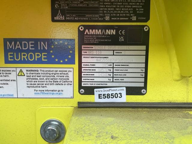 Ammann ARS110D - Compactador: foto 5 Ammann ARS110D - Compactador: foto 5