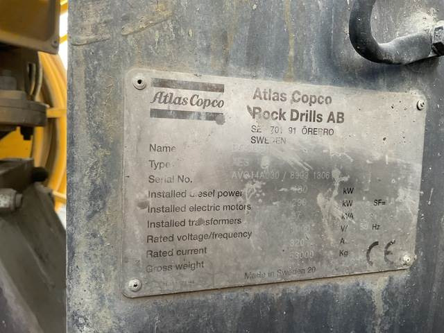Atlas Copco XE3C - Maquinaria para minería: foto 5 Atlas Copco XE3C - Maquinaria para minería: foto 5