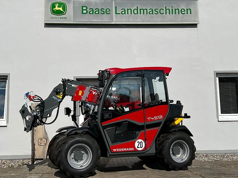Weidemann T4512 EURO-Aufnahme + Breitreifen - Manipulador telescópico: foto 1 Weidemann T4512 EURO-Aufnahme + Breitreifen - Manipulador telescópico: foto 1
