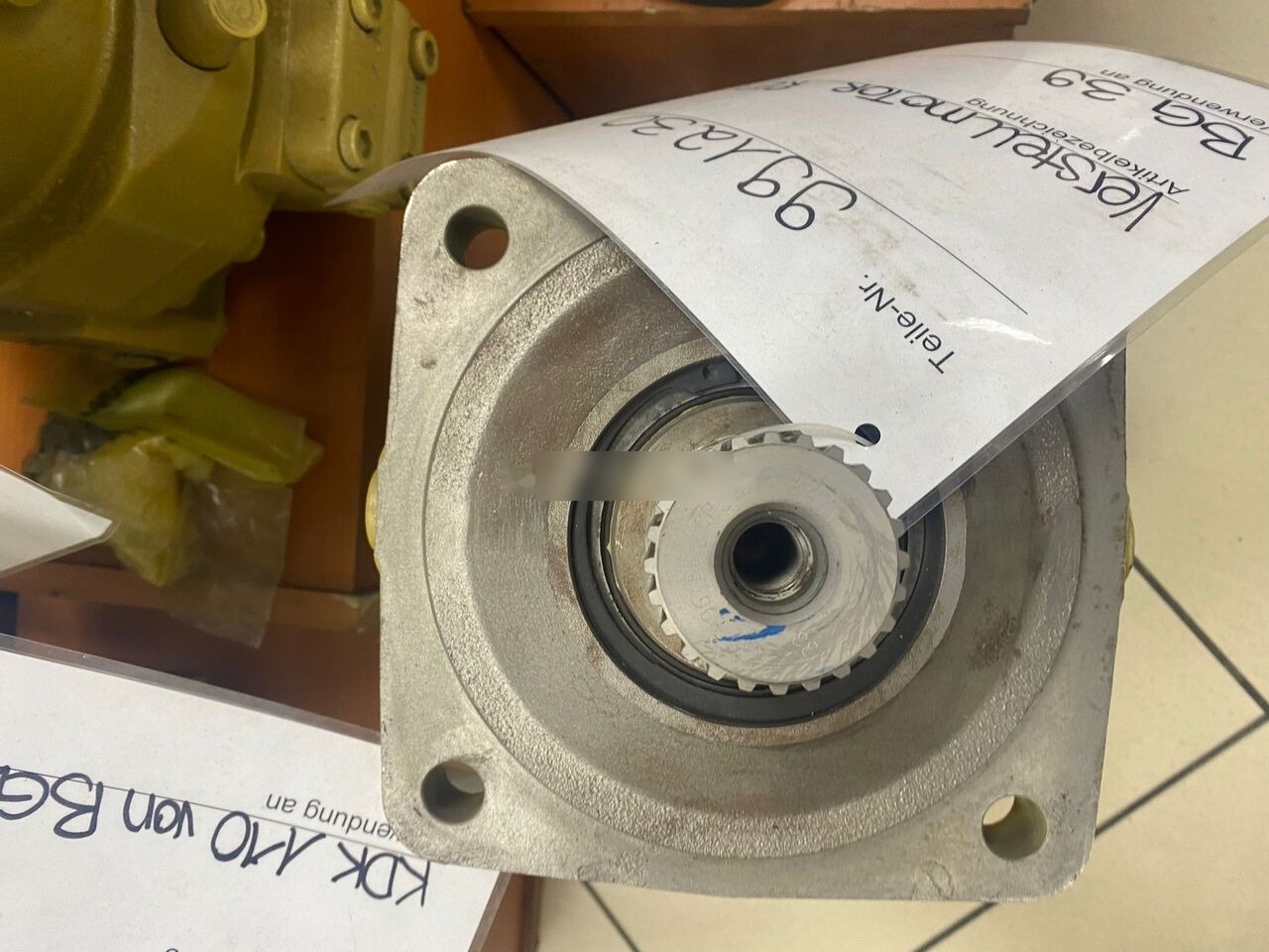 Rexroth KDK110 VON BGM, 35 R902170107 for pile driver - Motor hidráulico: foto 4 Rexroth KDK110 VON BGM, 35 R902170107 for pile driver - Motor hidráulico: foto 4