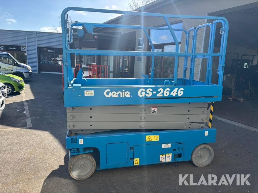 Saxlift Genie GS-2646 10 meter - Bred model - Plataforma de tijeras: foto 5 Saxlift Genie GS-2646 10 meter - Bred model - Plataforma de tijeras: foto 5
