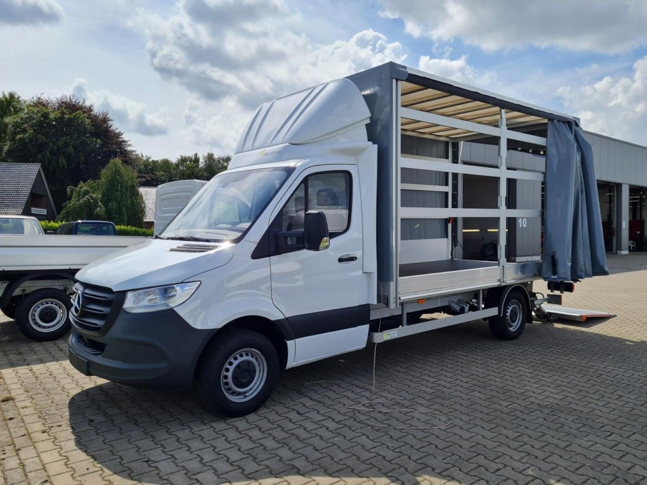 Mercedes-Benz Sprinter 315 Cdi Pritsche Schiebe Plane LBW KLIM - Furgoneta con lona: foto 2 Mercedes-Benz Sprinter 315 Cdi Pritsche Schiebe Plane LBW KLIM - Furgoneta con lona: foto 2
