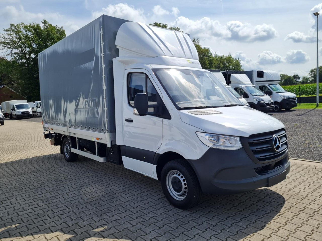 Mercedes-Benz Sprinter 315 RWD Pritsche Schiebe Plane LBW KLIMA TEMPOMAT - Furgoneta con lona: foto 4 Mercedes-Benz Sprinter 315 RWD Pritsche Schiebe Plane LBW KLIMA TEMPOMAT - Furgoneta con lona: foto 4