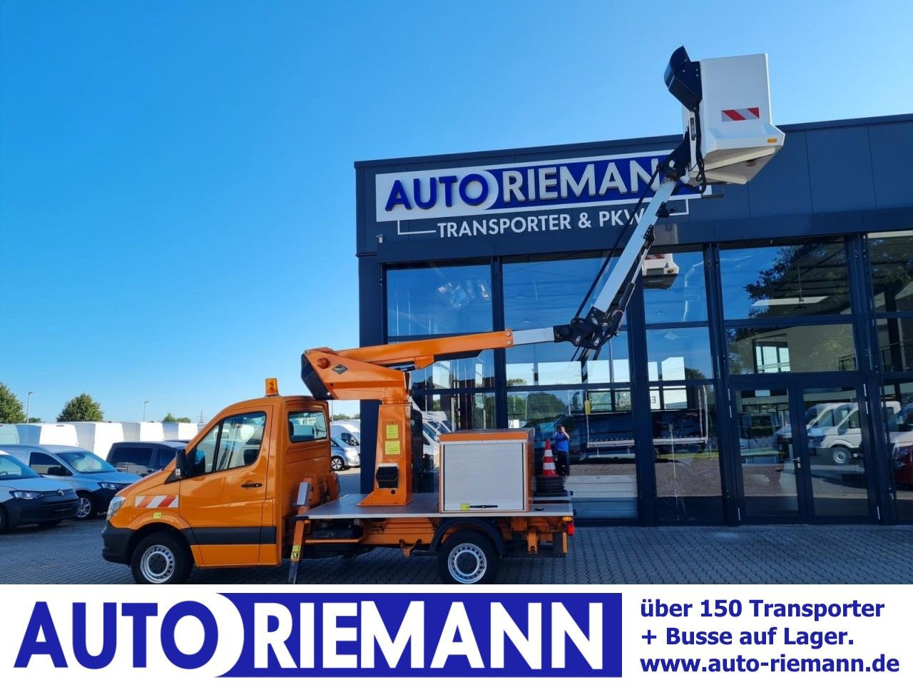Mercedes-Benz Sprinter 316 CDI Hubarbeitsbühne 12m Korb isolie - Camión con plataforma elevadora: foto 1 Mercedes-Benz Sprinter 316 CDI Hubarbeitsbühne 12m Korb isolie - Camión con plataforma elevadora: foto 1