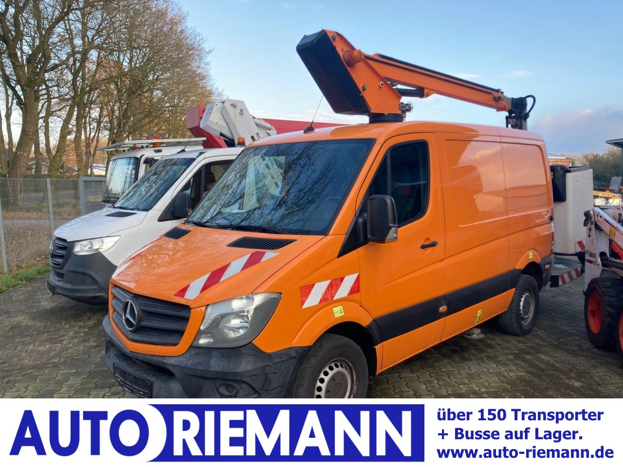 Mercedes-Benz Sprinter 316 CDI Kasten Hubarbeitsbühne KLIMA - Camión con plataforma elevadora: foto 1 Mercedes-Benz Sprinter 316 CDI Kasten Hubarbeitsbühne KLIMA - Camión con plataforma elevadora: foto 1