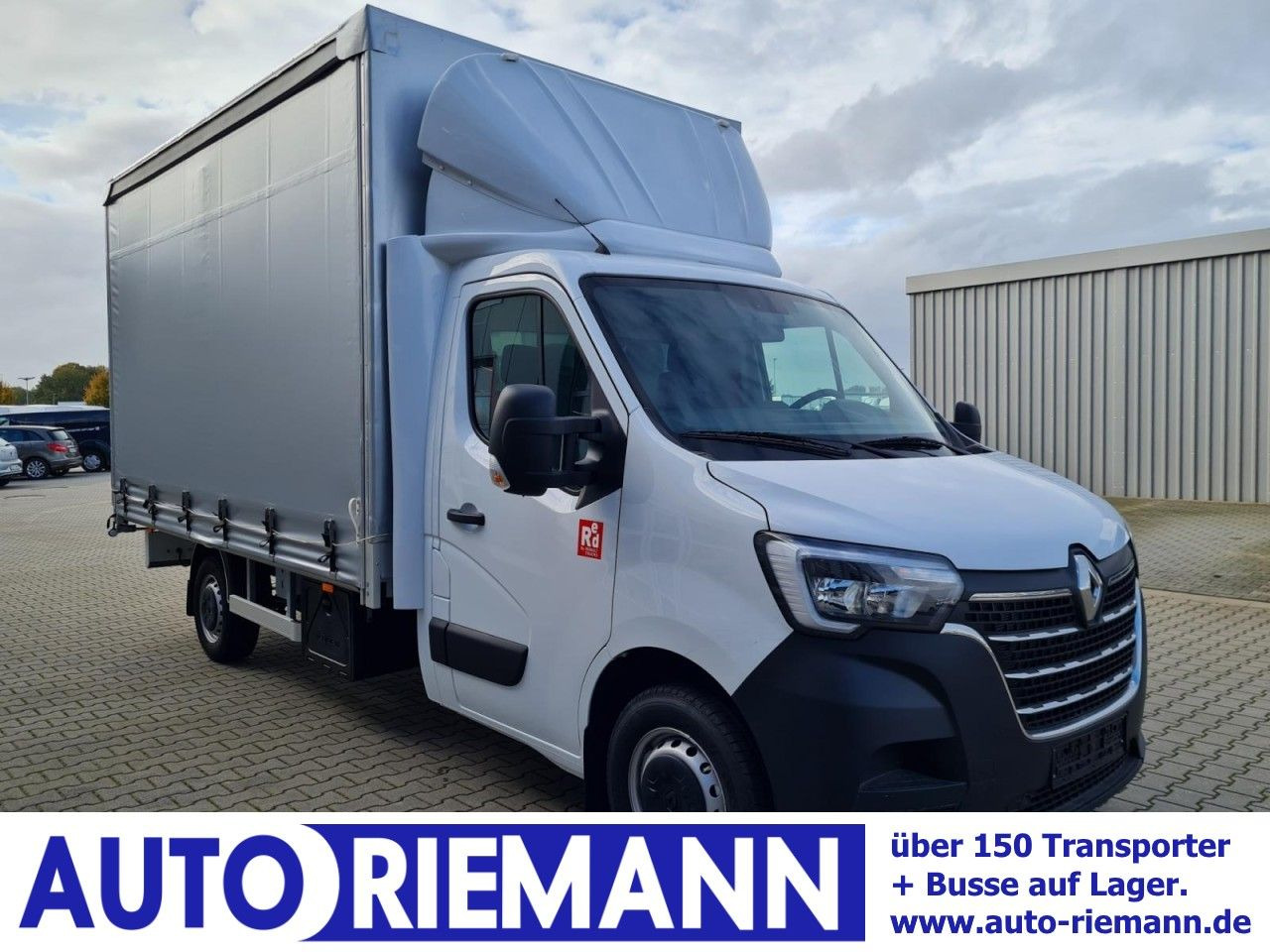 Renault Master 3,5t Pritsche Schiebe Plane ERGO TEMPOMAT - Furgoneta con lona: foto 1 Renault Master 3,5t Pritsche Schiebe Plane ERGO TEMPOMAT - Furgoneta con lona: foto 1