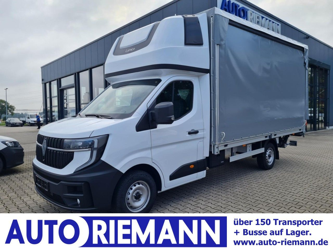 Renault Master New Pritsche Schiebe Plane Schlafkab LBW - Furgoneta con lona: foto 1 Renault Master New Pritsche Schiebe Plane Schlafkab LBW - Furgoneta con lona: foto 1