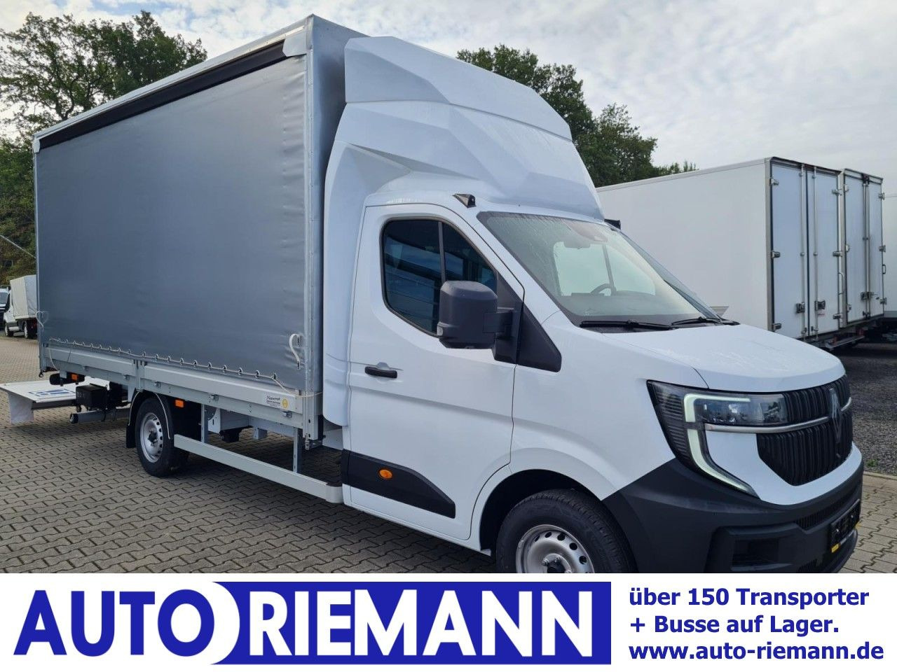 Renault Master Pritsche Schiebe Plane LBW 10 Pal. Luftfe - Furgoneta con lona: foto 1 Renault Master Pritsche Schiebe Plane LBW 10 Pal. Luftfe - Furgoneta con lona: foto 1