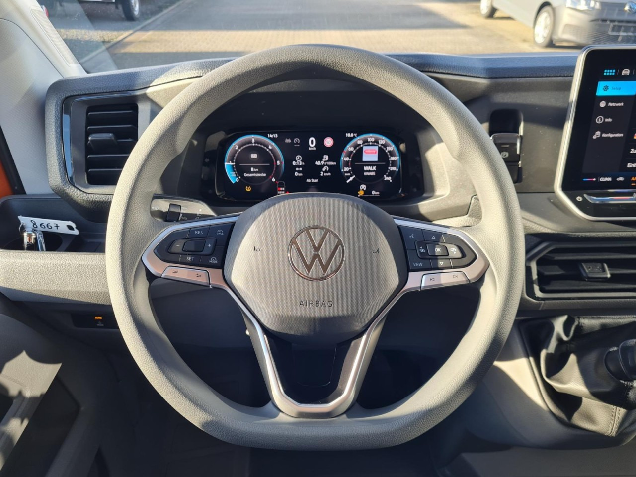 Furgoneta caja abierta, Furgoneta combi Volkswagen Crafter 35 Doka 7-Sitze MR AHK KLIMA PDC TEMPOMAT: foto 11