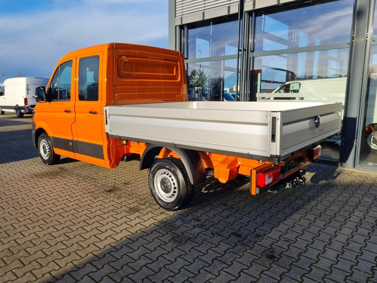 Furgoneta caja abierta, Furgoneta combi Volkswagen Crafter 35 Doka 7-Sitze MR AHK KLIMA PDC TEMPOMAT: foto 7