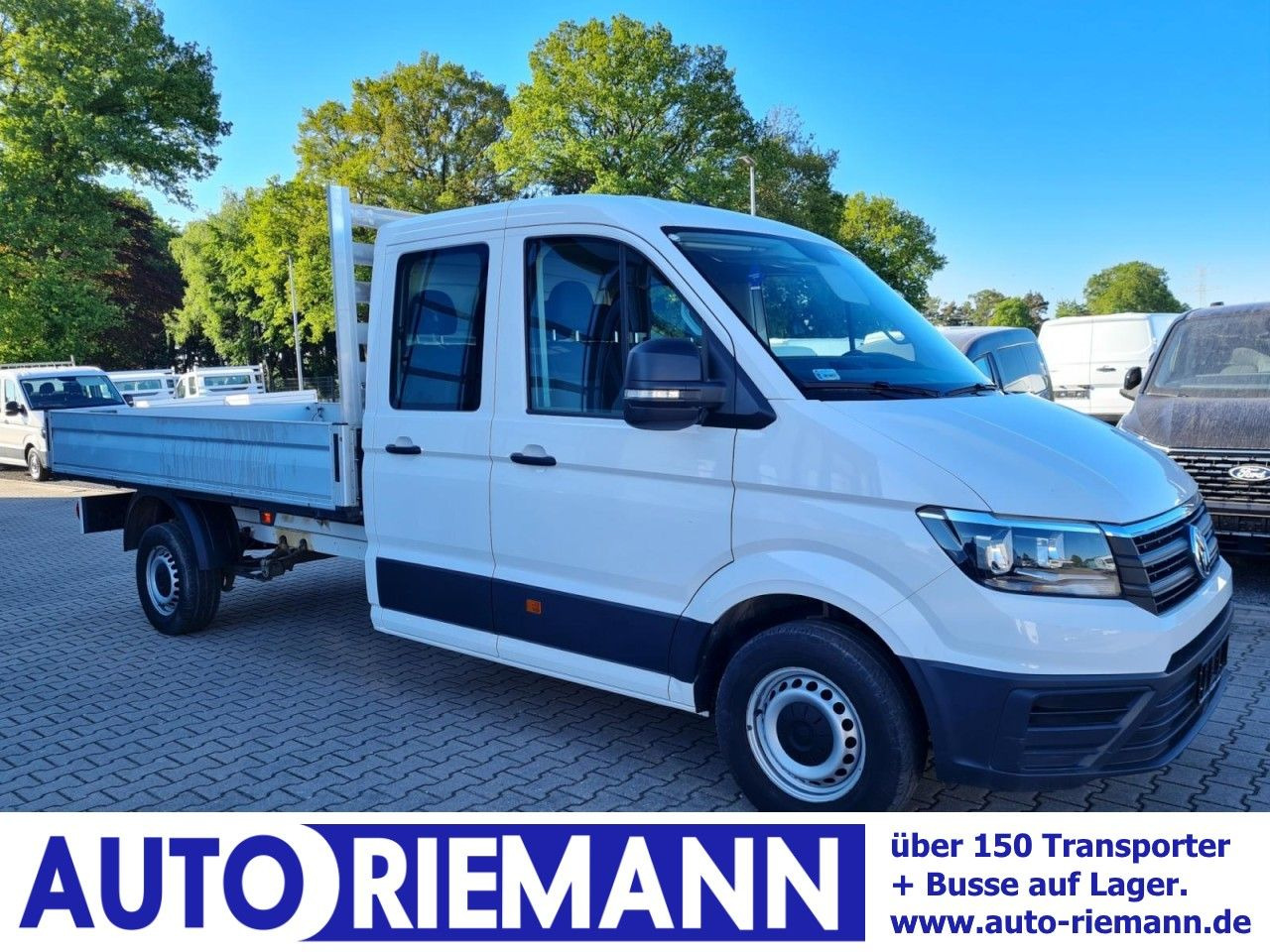 Volkswagen Crafter 35 Doka TDI lang AHK Klima - Furgoneta caja abierta, Furgoneta combi: foto 1 Volkswagen Crafter 35 Doka TDI lang AHK Klima - Furgoneta caja abierta, Furgoneta combi: foto 1