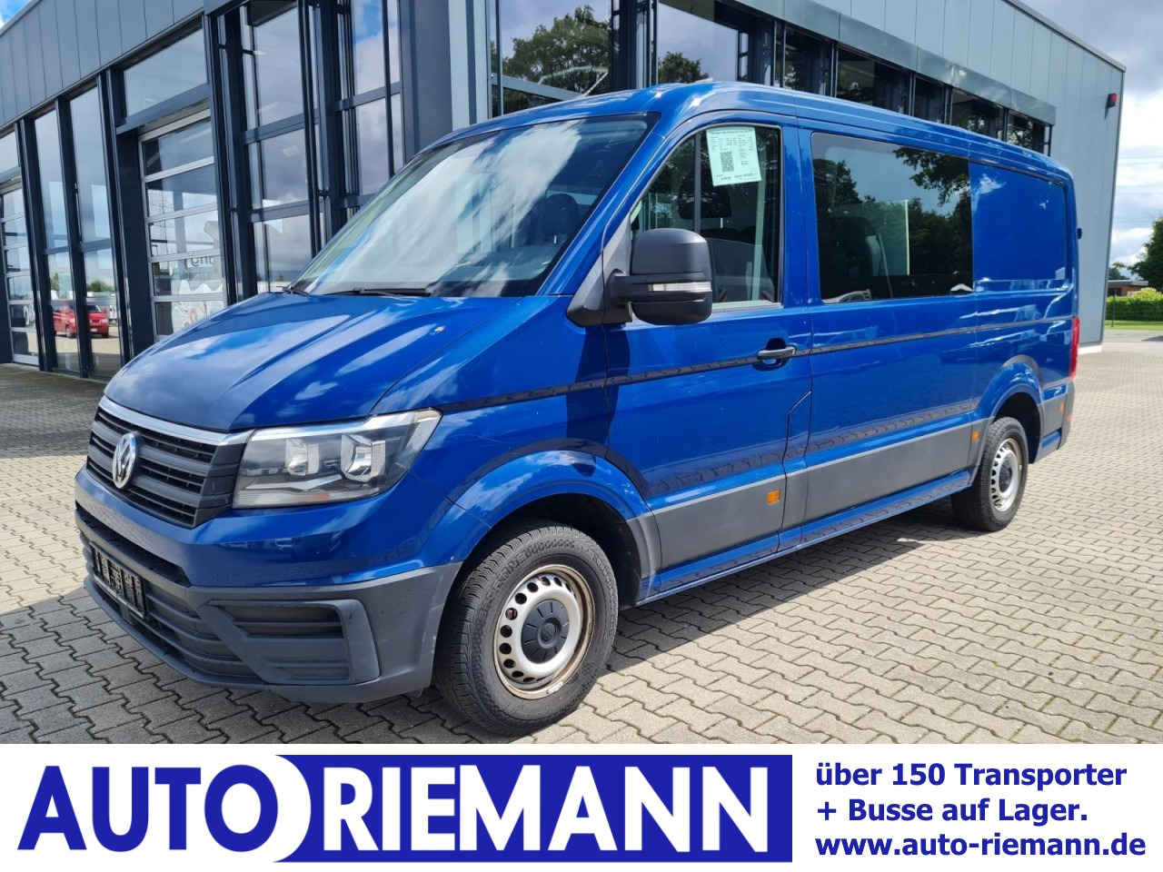 Volkswagen Crafter 35 Kasten Plus Doka mixto NAVI AHK 6 Sitzer - Furgón, Furgoneta combi: foto 1 Volkswagen Crafter 35 Kasten Plus Doka mixto NAVI AHK 6 Sitzer - Furgón, Furgoneta combi: foto 1
