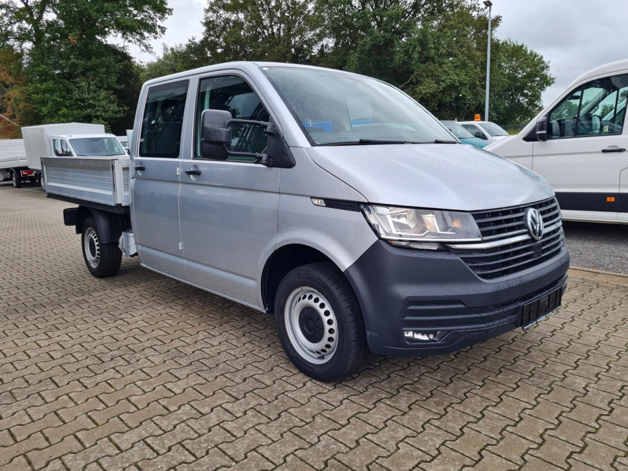 Volkswagen T6.1 Pritsche LR Doka 6-Sitze KLIMA - Furgoneta caja abierta, Furgoneta combi: foto 3 Volkswagen T6.1 Pritsche LR Doka 6-Sitze KLIMA - Furgoneta caja abierta, Furgoneta combi: foto 3