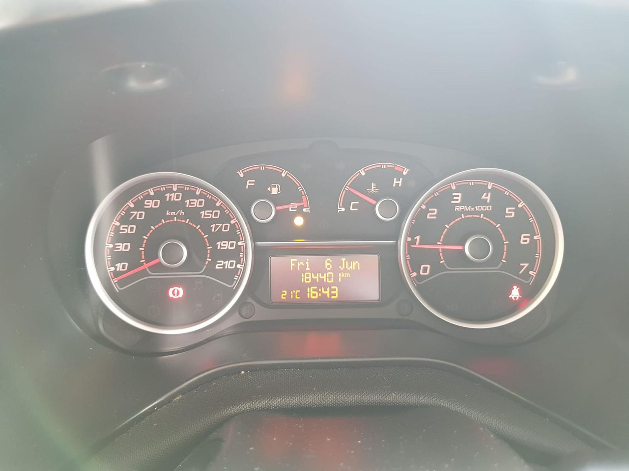Furgoneta de pasajeros Fiat Doblo Kastenwagen SX 1.3 Klima, Radio mit Nav...: foto 14