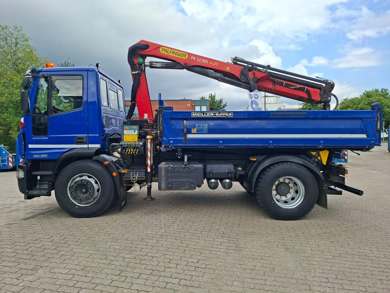 Iveco ML180E32K Meiler 3-Seitenkipper Kran 2x AHK - Camión volquete, Camión grúa: foto 3 Iveco ML180E32K Meiler 3-Seitenkipper Kran 2x AHK - Camión volquete, Camión grúa: foto 3