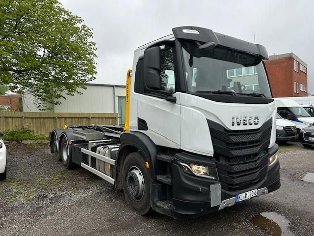 Iveco X-WAY AD280X46Y/PS ON Palfinger PH T20 SLD5 3... - Camión multibasculante: foto 1 Iveco X-WAY AD280X46Y/PS ON Palfinger PH T20 SLD5 3... - Camión multibasculante: foto 1