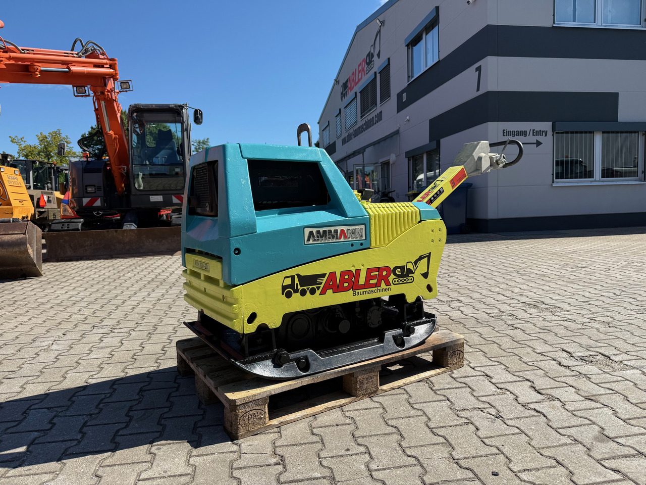 Ammann AVH 100-20 Rüttelplatte E-Start - Plancha reversible: foto 3 Ammann AVH 100-20 Rüttelplatte E-Start - Plancha reversible: foto 3