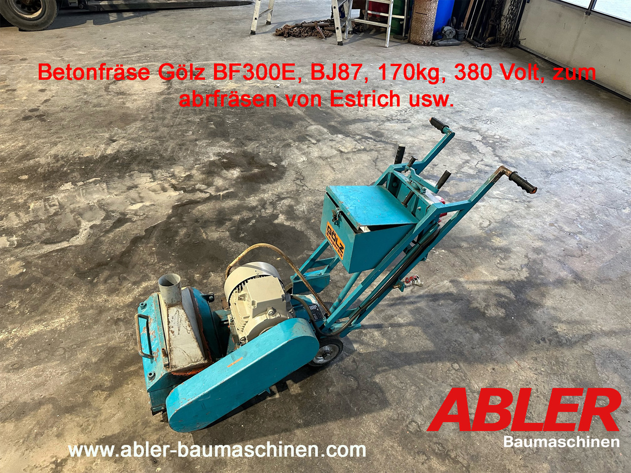 Betonfräse Gölz BF300E - Maquinaria para hormigón: foto 1 Betonfräse Gölz BF300E - Maquinaria para hormigón: foto 1