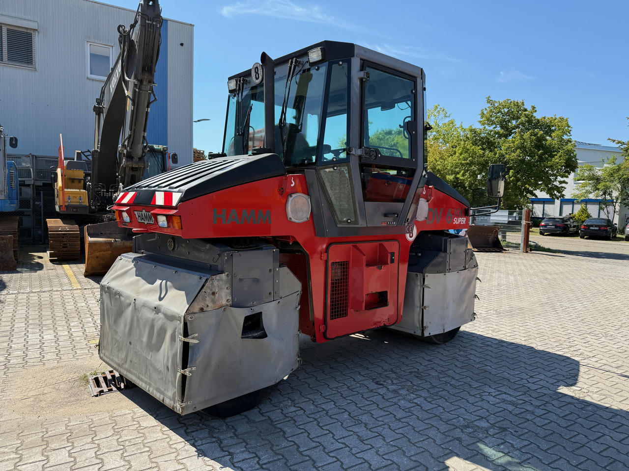 Hamm DV6 KK Gummiradwalze - Rodillo de neumáticos: foto 4 Hamm DV6 KK Gummiradwalze - Rodillo de neumáticos: foto 4