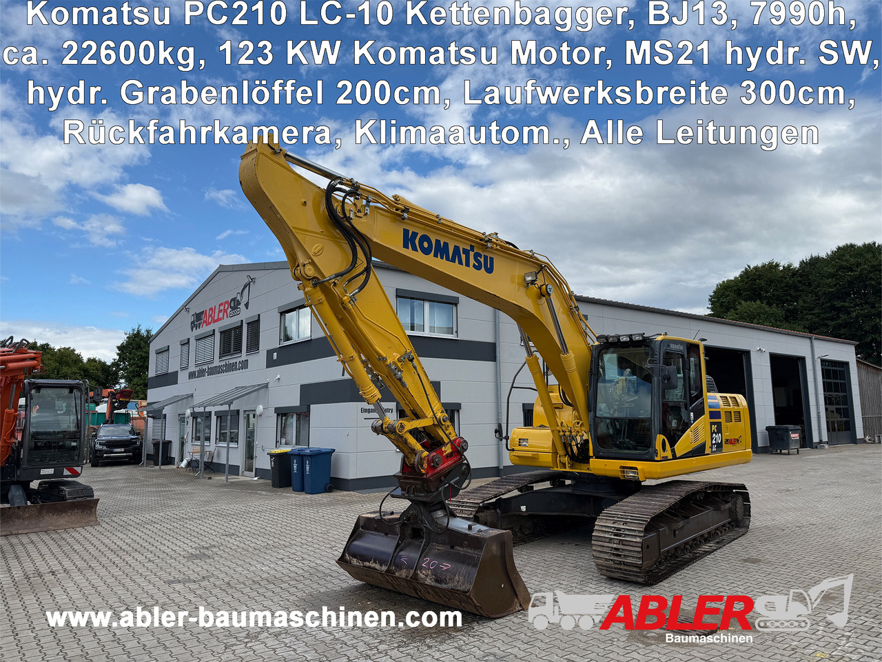 Komatsu PC210 LC-10 Kettenbagger MS21 Kamera - Excavadora: foto 1 Komatsu PC210 LC-10 Kettenbagger MS21 Kamera - Excavadora: foto 1