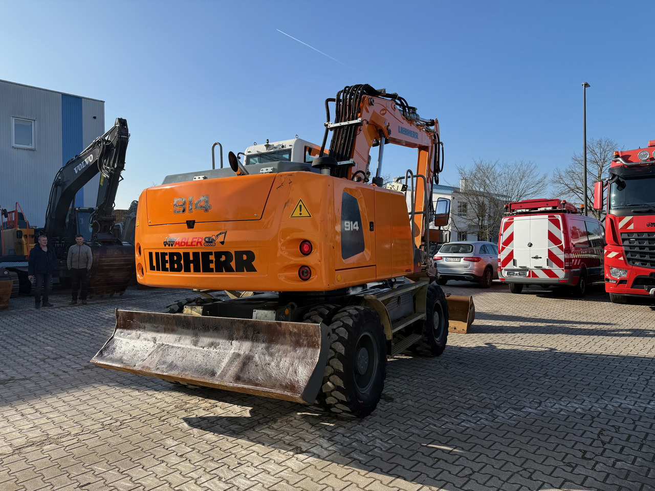 Liebherr A914 Mobilbagger OQ65 Klima - Excavadora de ruedas: foto 5 Liebherr A914 Mobilbagger OQ65 Klima - Excavadora de ruedas: foto 5