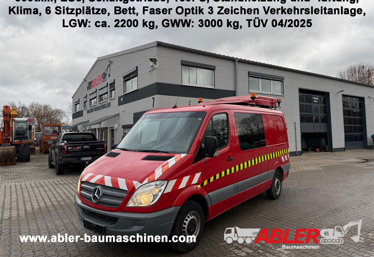 Furgoneta pequeña, Furgoneta combi Mercedes-Benz Sprinter 316 CDI BF3 Bett Standheizung: foto 1