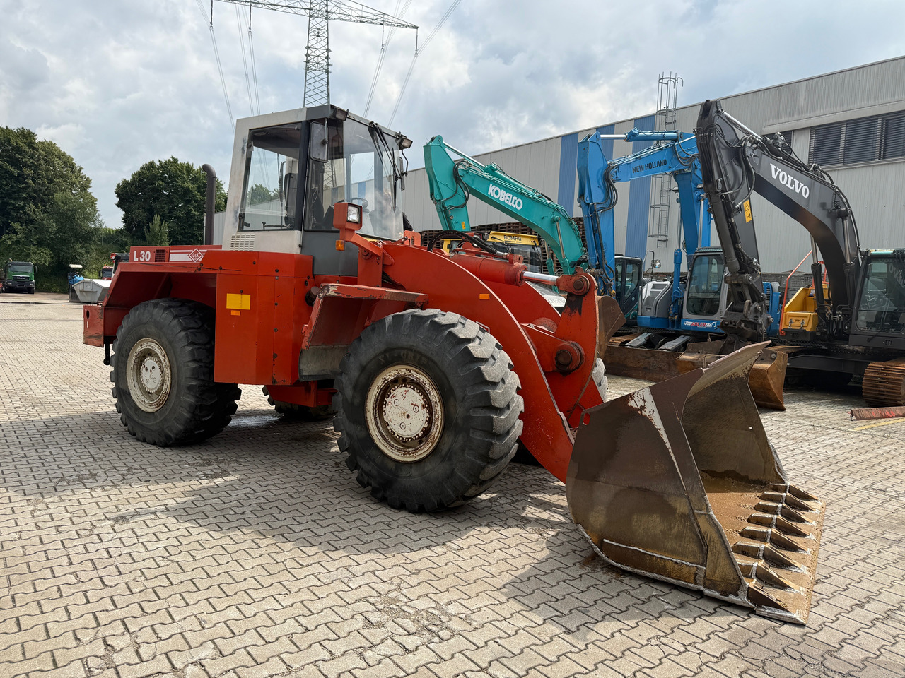 O&K L30 Radlader Waage Zentralschmierung - Cargadora de ruedas: foto 2 O&K L30 Radlader Waage Zentralschmierung - Cargadora de ruedas: foto 2