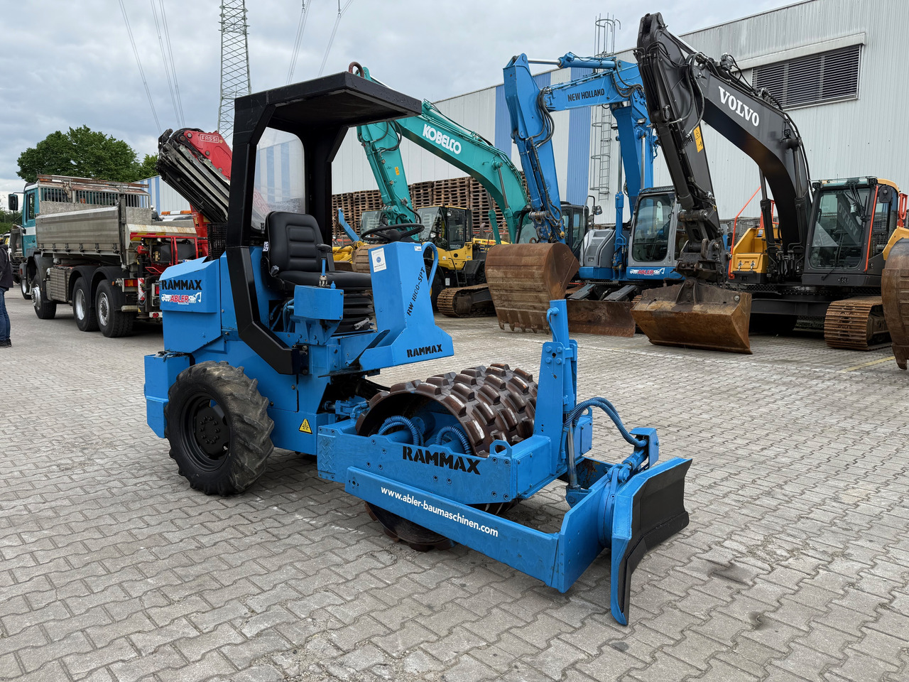 Rodillo Rammax RW1800 SPT Erdbauwalze mit Schild: foto 7