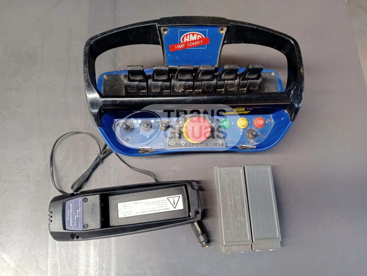 Grúa HMF 1244-Z1 - Grúa para camión para Camión: foto 3 Grúa HMF 1244-Z1 - Grúa para camión para Camión: foto 3