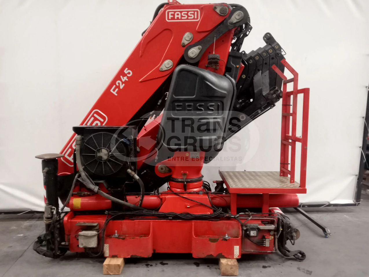 Grúa hidráulica Fassi F245A.2.26 E DYNAMIC - Grúa para camión: foto 5 Grúa hidráulica Fassi F245A.2.26 E DYNAMIC - Grúa para camión: foto 5