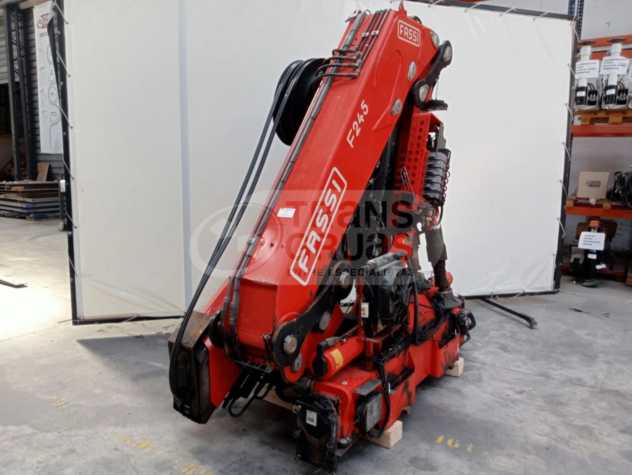 Grúa hidráulica Fassi F245A.2.26 E-Dynamic - Grúa para camión: foto 3 Grúa hidráulica Fassi F245A.2.26 E-Dynamic - Grúa para camión: foto 3