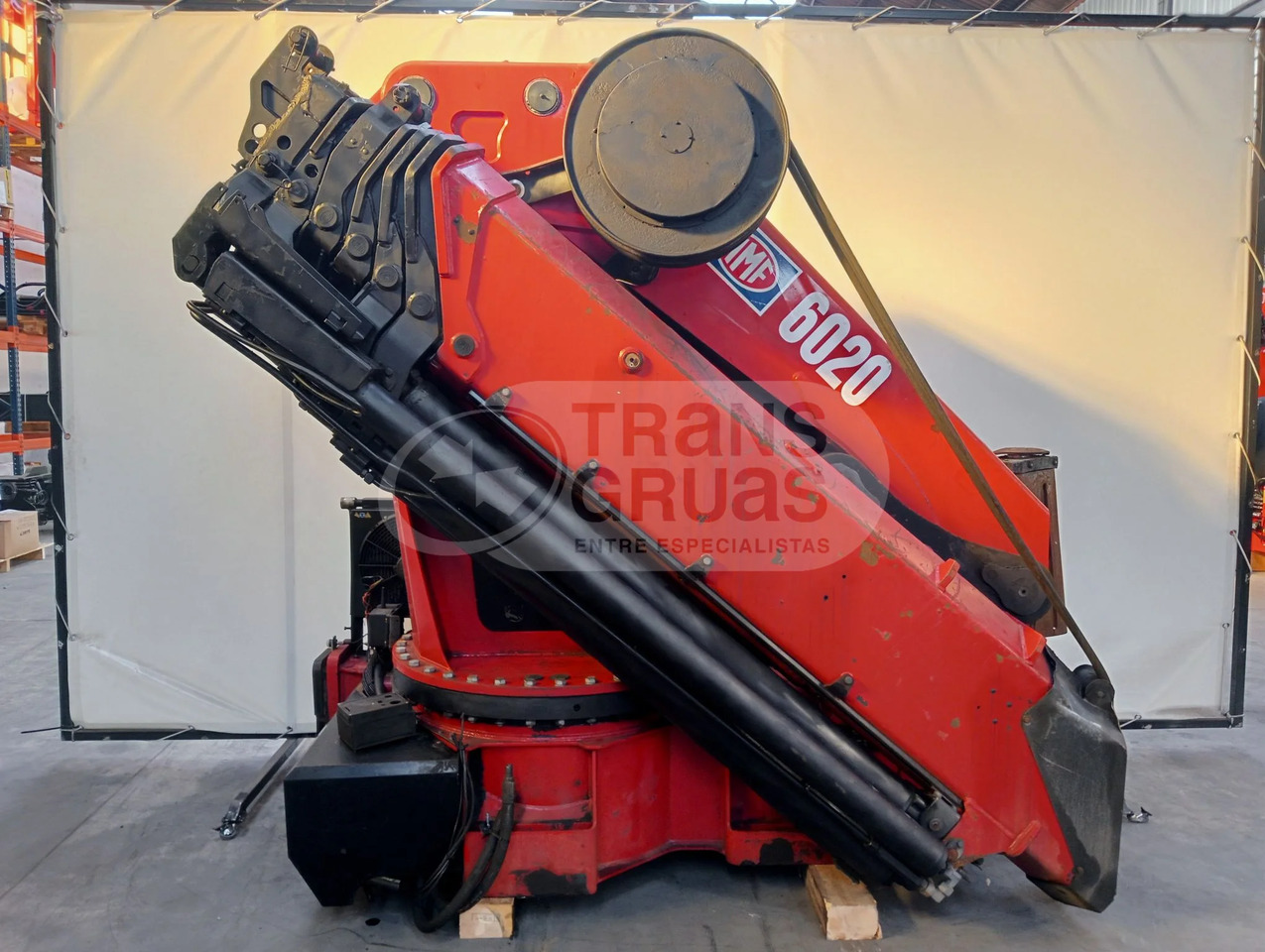 Grúa hidráulica HMF 6020 - Grúa para camión: foto 4 Grúa hidráulica HMF 6020 - Grúa para camión: foto 4