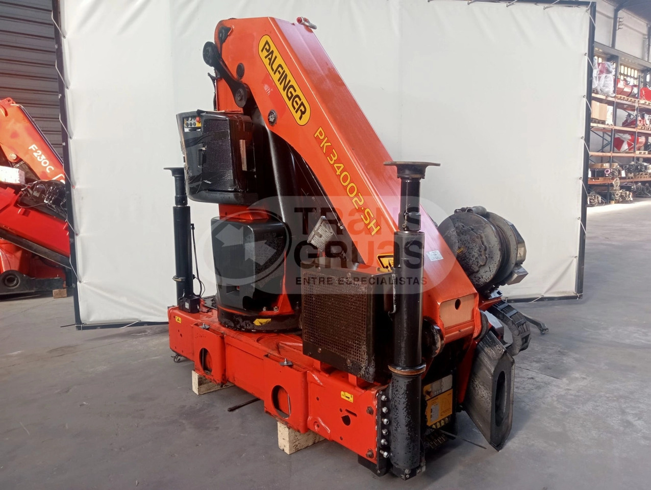 Grúa hidráulica Palfinger PK 34002 SH - Grúa para camión: foto 3 Grúa hidráulica Palfinger PK 34002 SH - Grúa para camión: foto 3